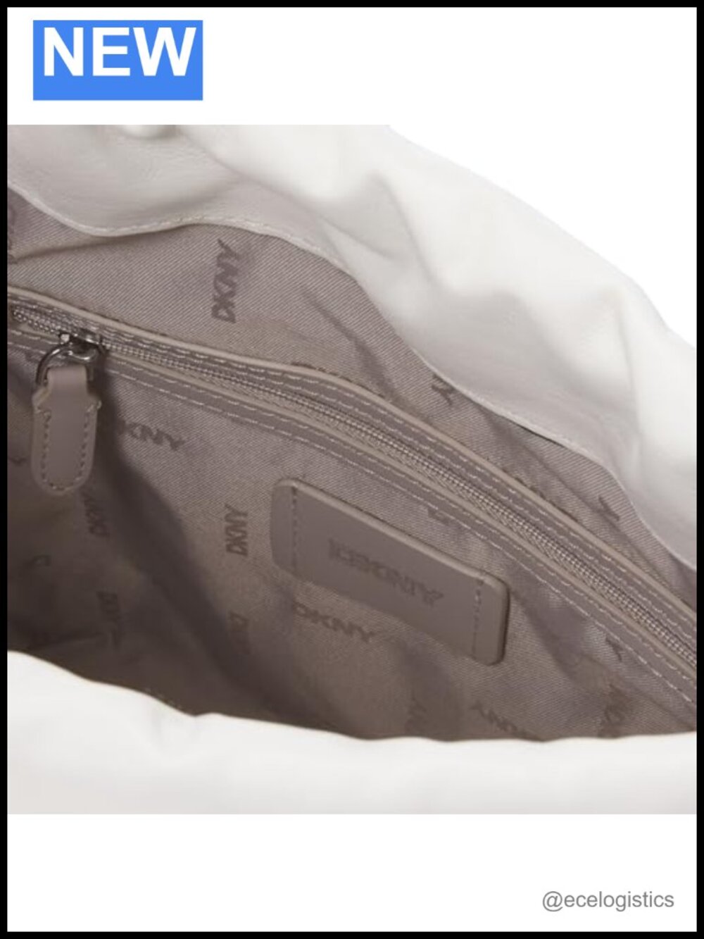 Bucket Bag Drawstring Closure Adjustable Strap Leather - Picture 3 of 3